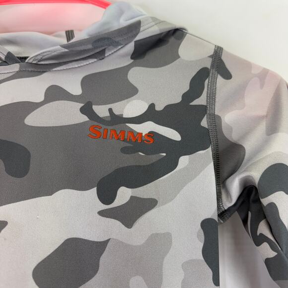 Simms Kids Boys Solar Tech Long Sleeve Hoodie Size Small - Picture 2 of 7